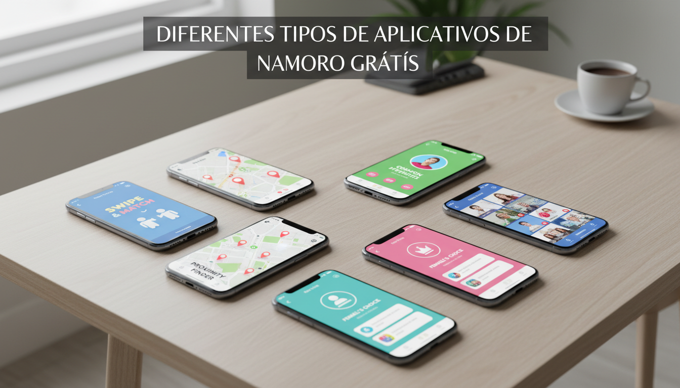 Diferentes Tipos de Aplicativos de Namoro Grátis