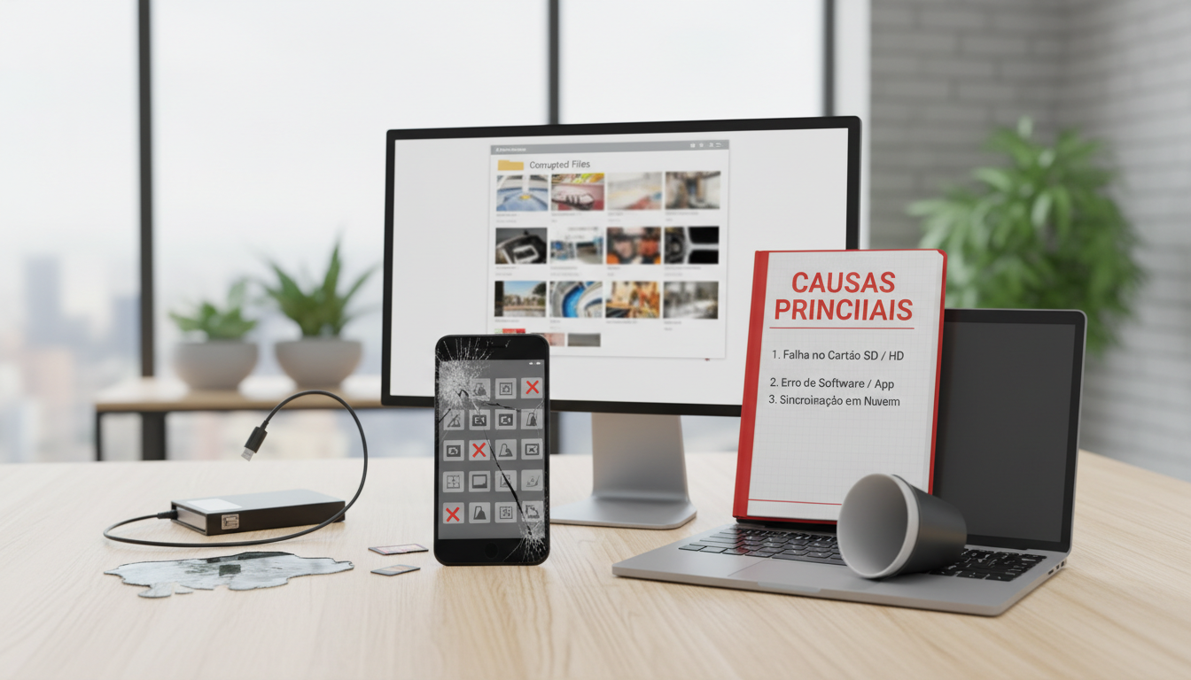 Principais Causas da Exclusão de Fotos