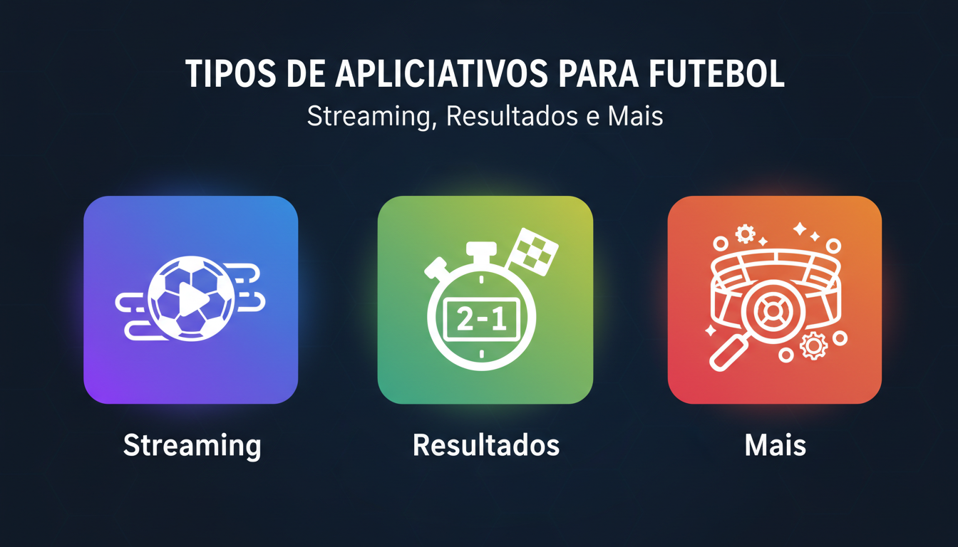 Tipos de Aplicativos para Futebol: Streaming, Resultados e Mais