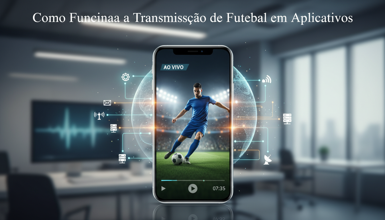 Como Funciona a Transmissão de Futebol em Aplicativos