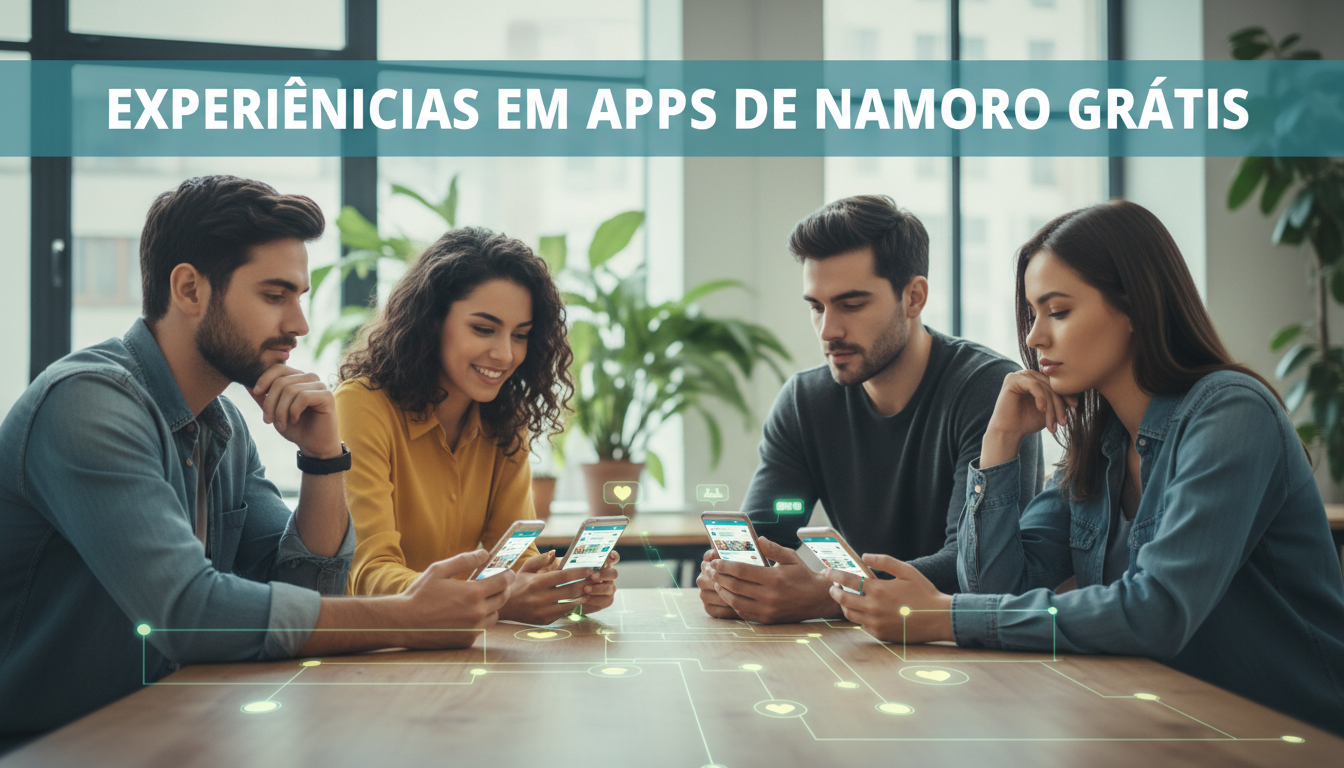 Experiências de usuários em aplicativos de namoro sem custo